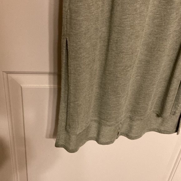 Madewell Green Crew Neck T-Shirt Dress- Size XS - Picture 2 of 5